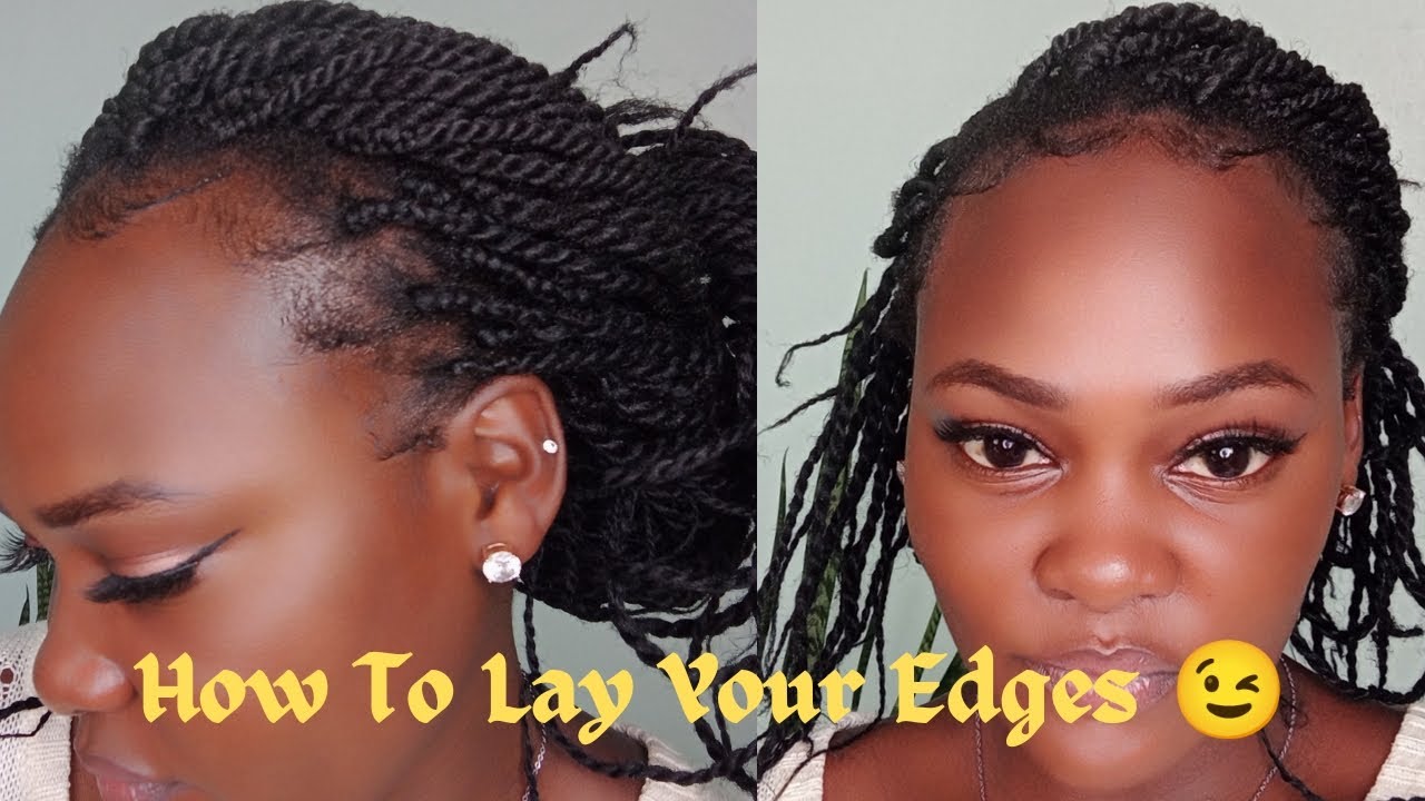 How To Lay Your Edges 😉|| DIY #howto #edgeslaid #edgestutorial # ...