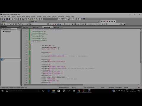 small game of rocket using c program