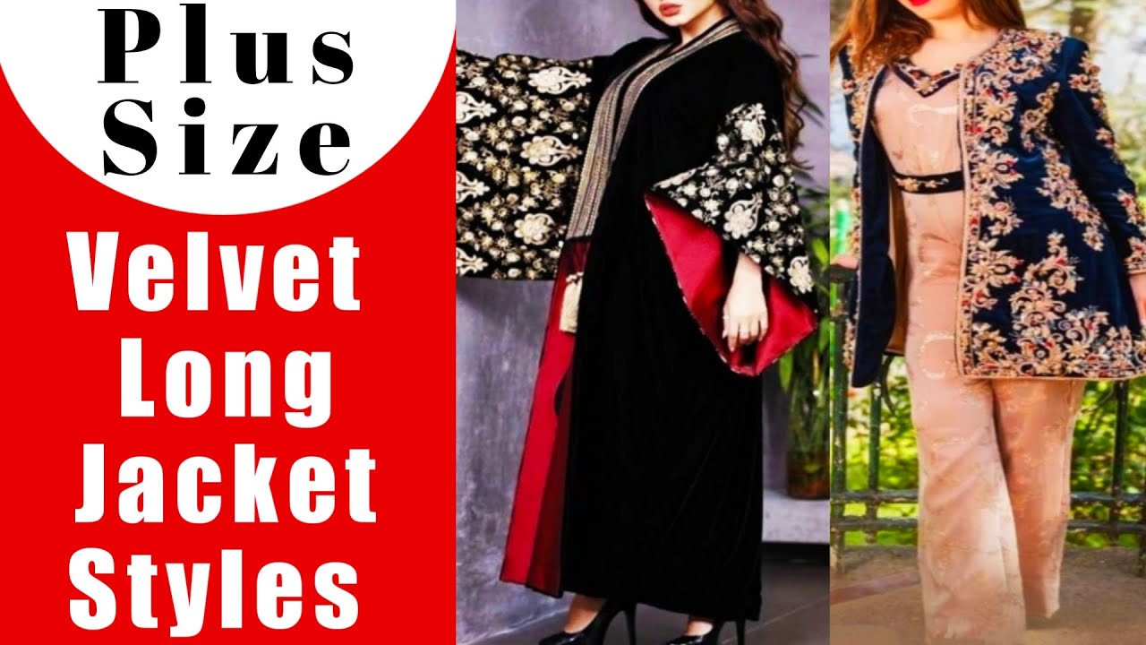 Trendy Long Velvet Jackets Design Ideas Latest Velvet Jackets by