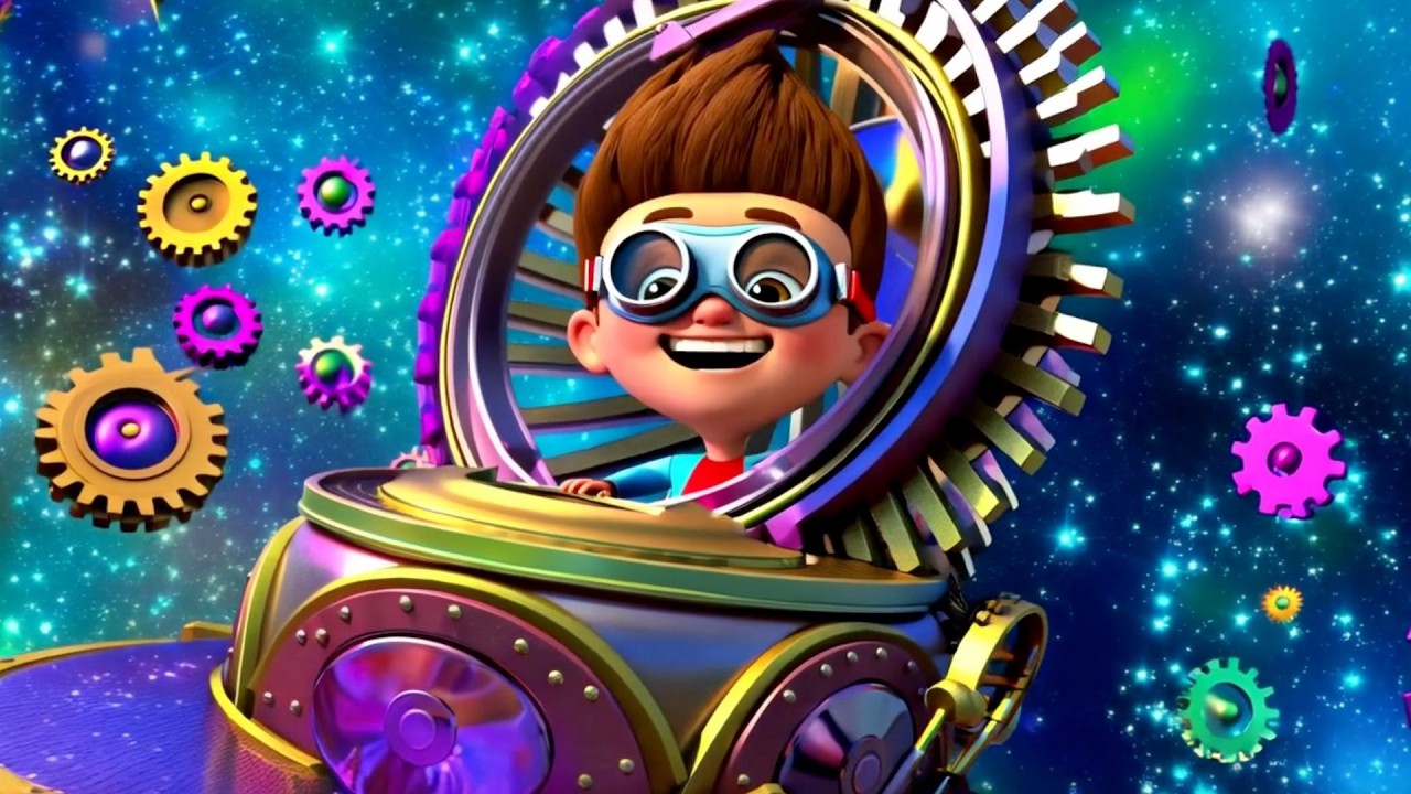 Time Machine Adventure | Nursery Rhymes for Kids - YouTube