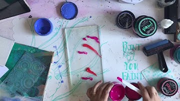 Gel Press Play- Embossing Folders