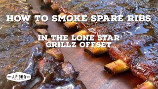 How to Smoke Spare Ribs in the Lone Star Offset