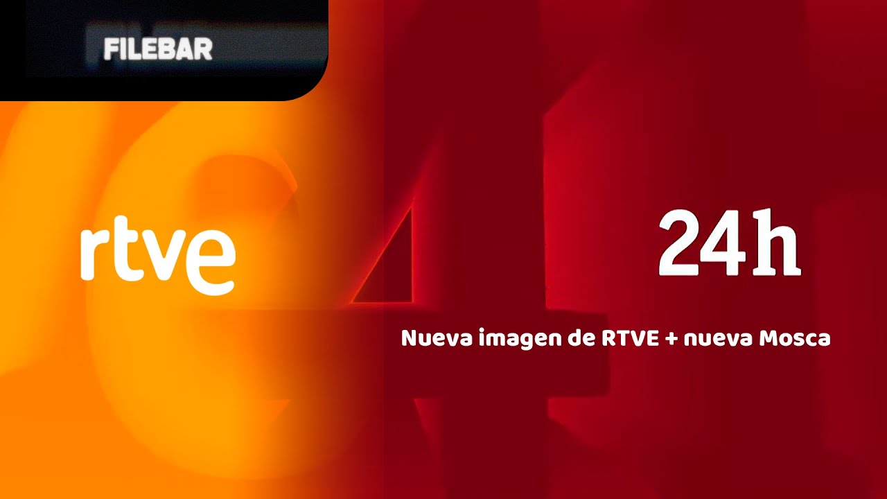 24h (TVE) - Nueva imagen de RTVE y Nueva Mosca (7/1/2026)