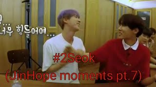 2seok cute moments on run bts, 2Seok, jinhope moments #7