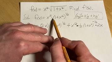 Find the Derivative of f(x) = x^2*sqrt(1 + x^2)