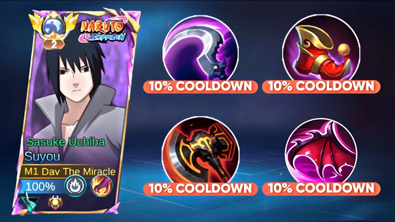 SUYOU NO COOLDOWN LICIN BANGETT BUILD 2026!! (Suyou Best Build!!) - Mobile Legends