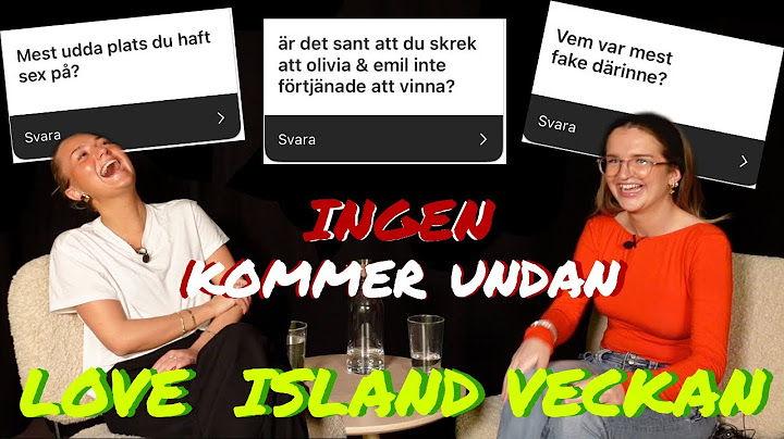 ”VI HADE S*X I EN JACUZZI” - Wilma från Love Island #58