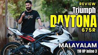 Triumph Daytona 675 R Detailed Review | Aggressive Supersport | Inline 3 Symphony