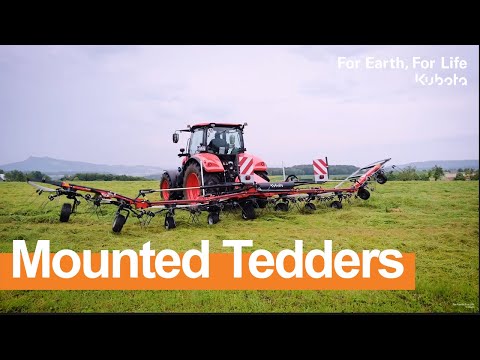 TE10511 & TE10511C ProLine tedders | #Kubota 2022