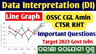 Data Interpretation (DI) Line Graph// Most Important Question For OSSC CGL RHT//All type Of Question