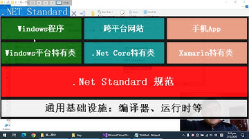 .NET6教程Part1-3 NET Standard，杨中科主讲