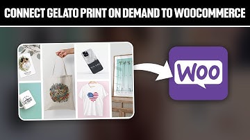 How To Connect Gelato Print On Demand To WooCommerce 2023! (Full Tutorial)