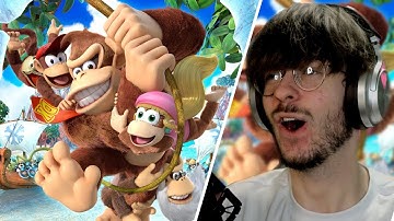 Dax Reacts to videogamedunkey Donkey Kong Tropical Freeze (Dunkeys Donkey Kong December 2022 Final)