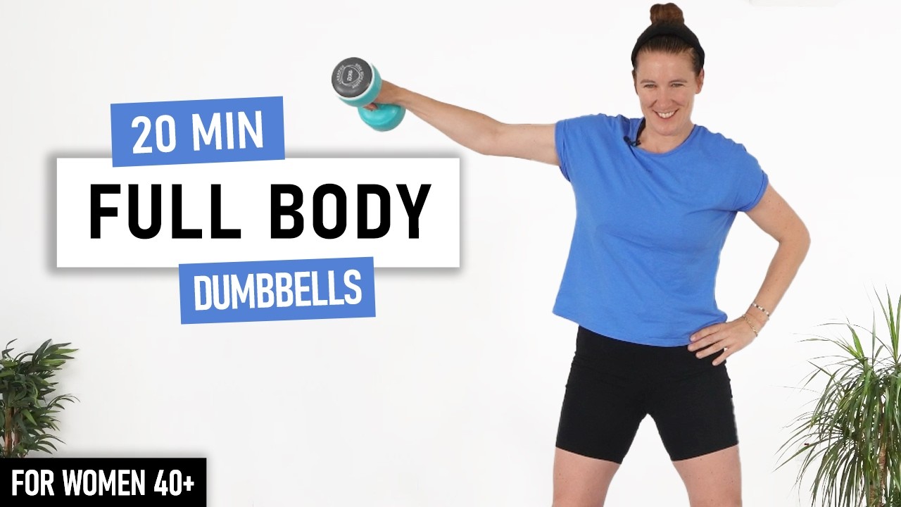 20 MIN Full Body Strength Workout for Women over 40 - YouTube