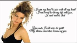 Shania Twain    From This Moment   Lyrics/HQ