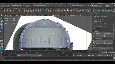 (Maya) FBI Helmet Tutorial Part 5