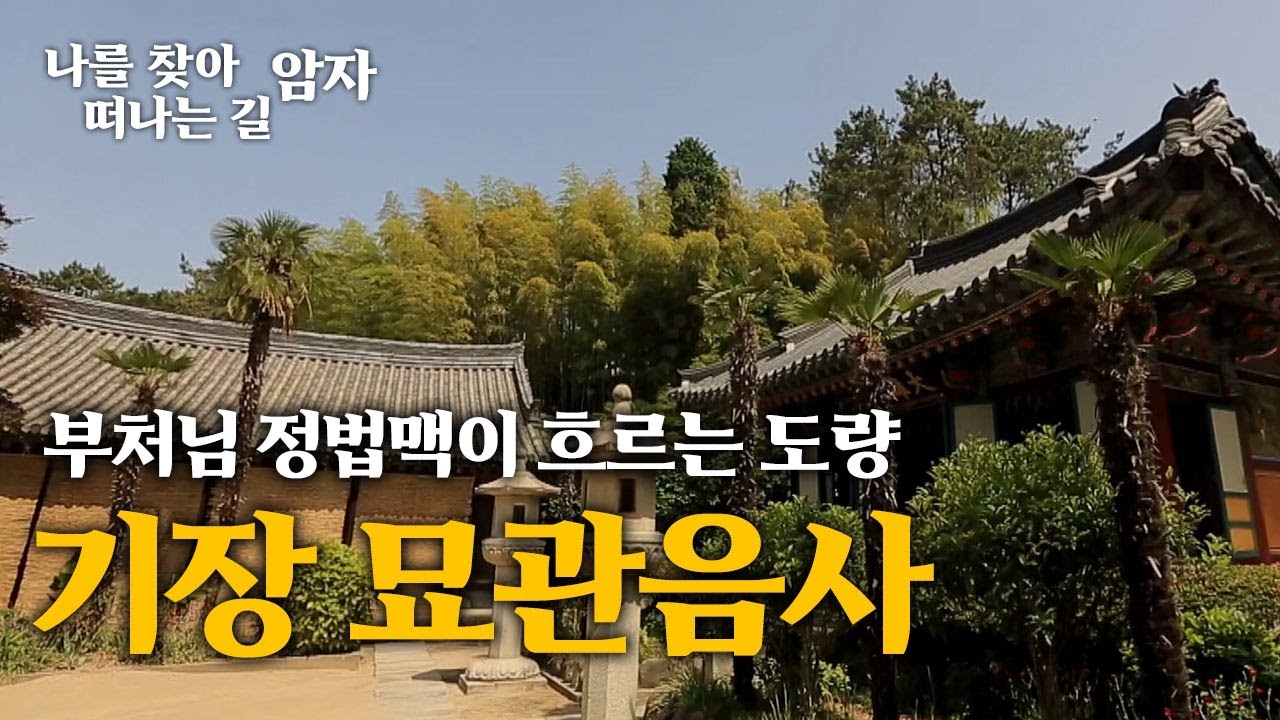 부처님 정법맥이 흐르는 도량 기장 묘관음사  [나를 찾아 떠나는 길, 암자]