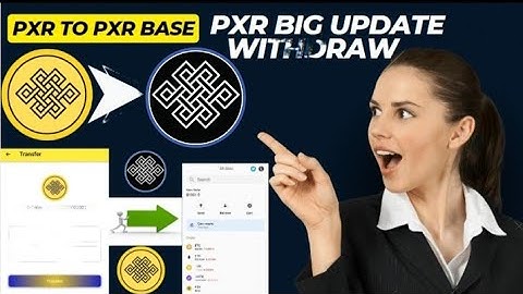 PXR COINS WITHDRAWAL || HOW to withdraw my pxr coins || join my WhatsApp link in discrimination 🤑🤑