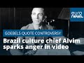 Brazilski ministar smijenjen zbog parafraziranja Gebelsa