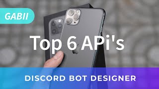 6 APi's Discord Bot Designer (Rank APi) Gabii Bot
