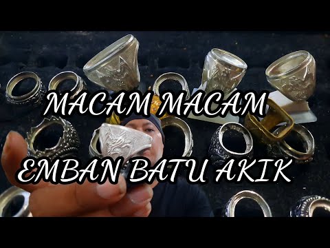 Proses pembuatan ring cincin dari bahan perak, Pak yanto adalah salah satu pengrajin perak yang bera. 