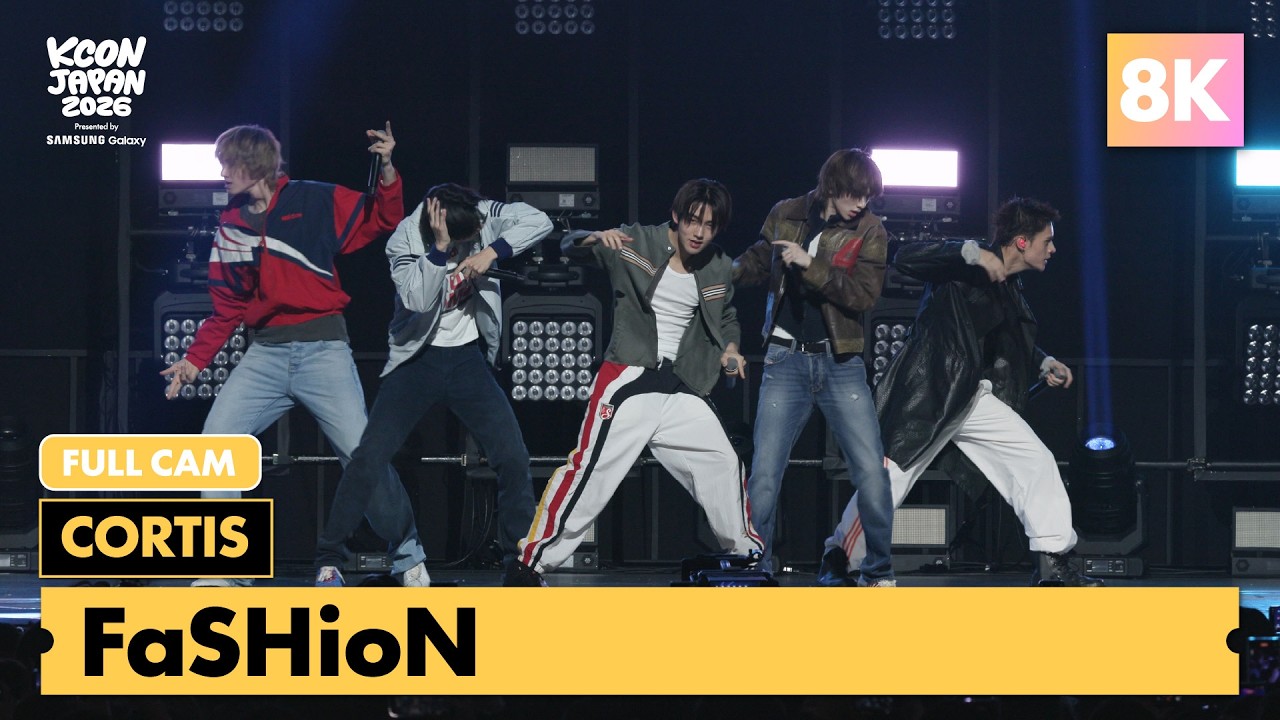 8K] CORTIS - FaSHioN | ARTIST STAGE FULL CAM | KCON JAPAN 2026