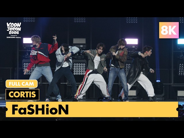 8K] CORTIS - FaSHioN | ARTIST STAGE FULL CAM | KCON JAPAN 2026
