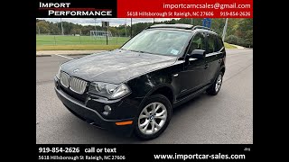 2009 BMW X3