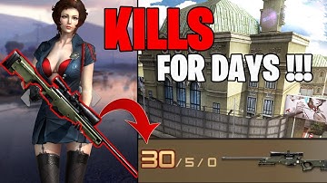 AWM Owns Everyone in Monaco - Crossfire Legends Gameplay