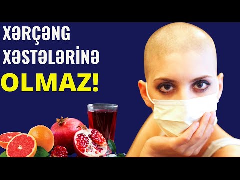 XƏRÇƏNG XƏSTƏLƏRİ Nə Yeməlidir? - Bu Qidalar Qəti OLMAZ!