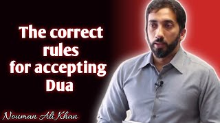 Why Allah do not accept your Dua | Nouman Ali Khan #islamicvideo #islam #allah #motivation