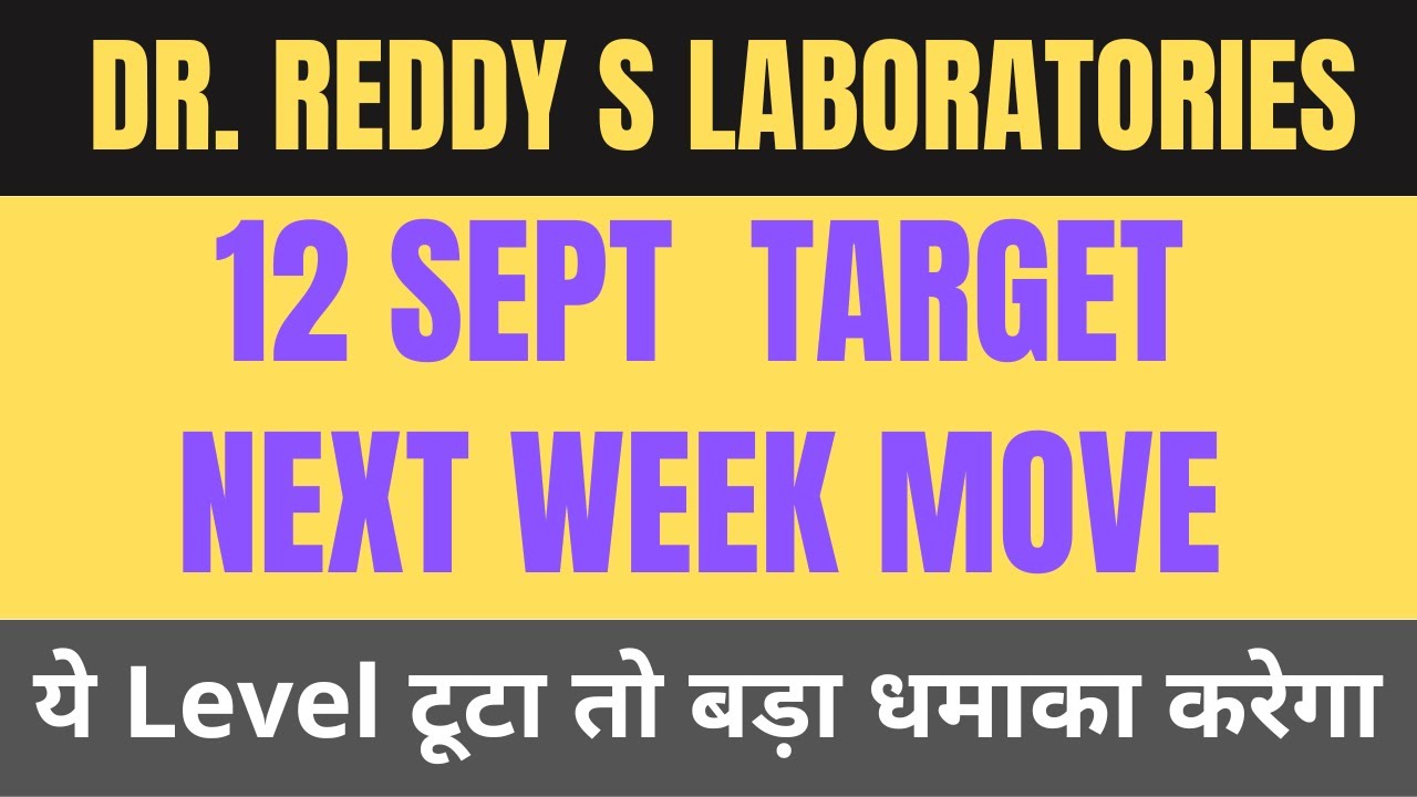 DR Reddy share latest news | DR Reddy share tomorrow target | DR Reddy ...