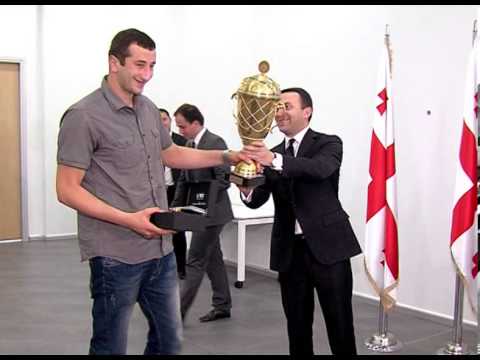 შინაგან საქმეთა მინისტრმა გამარჯვებული სპორტსმენები დააჯილდოვა