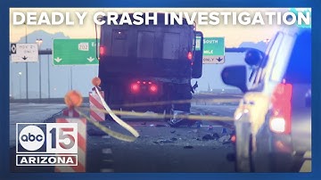 Deadly crash under investigation along Loop 202 near McClintock Drive