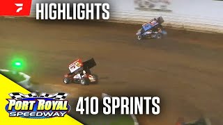 410 Sprints at Port Royal Speedway 6/1/24 | Highlights