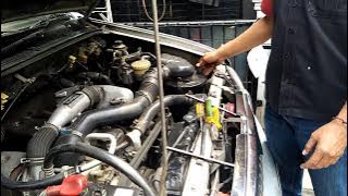 Cek turbo Isuzu Panther