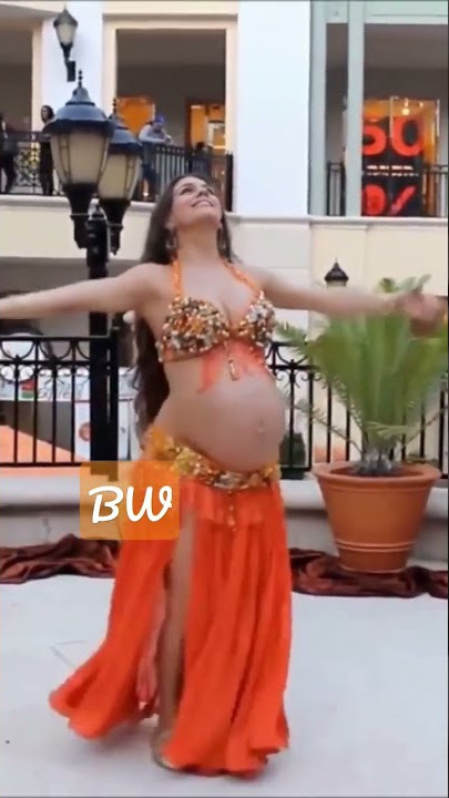 Tari perut hamil 9 bulan#tariperut #kecantikan #