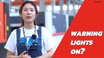 【HGTECH】How to Handle Properly When the First Fault Light of Laser Head Comes on?