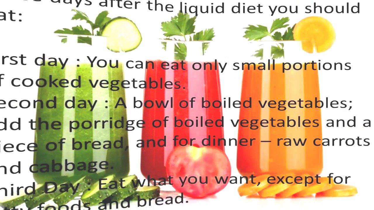 how to lose weight on a liquid diet