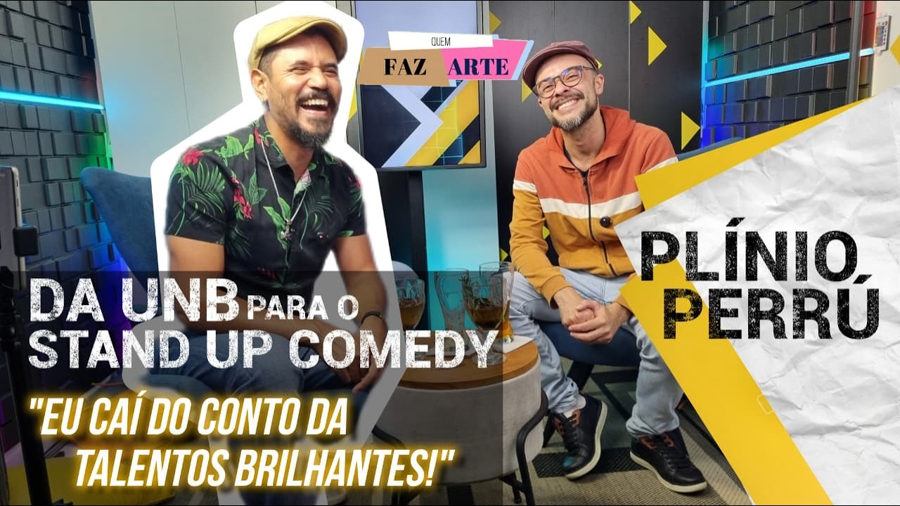 PLÍNIO PERRÚ PARTICIPA DO QUADRO "QUEM FAZ ARTE", DO PORTAL CONTEÚDO