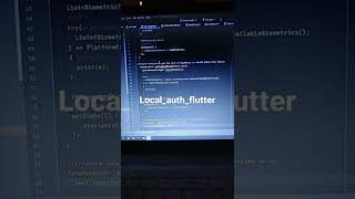local auth flutter