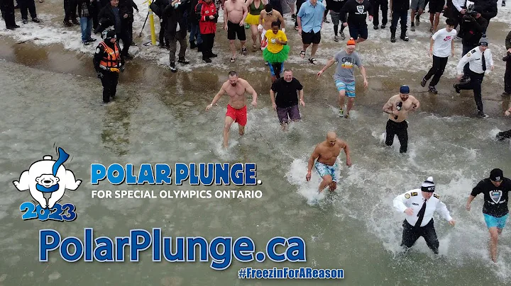 @TorontoPolice Chief Demkiw Leads the 2023 POLAR PLUNGE for Special Olympics | #FreezinForAReason