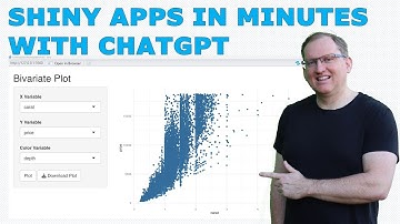 Create an R Shiny App in minutes with ChatGPT