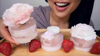 COCONUT JELLO (ASMR EATING SOUNDS) NO TALKING | SAS-ASMR thumbnail