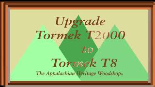 Easily Upgrade Tormek T2000 to Tormek T8