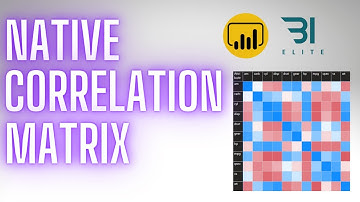 Building a Native Correlation Plot in Power BI