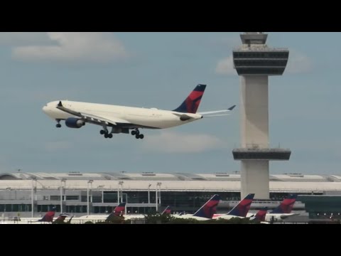 JFK Airport NYC Heavies Galore *LIVE* + ATC - Tue. 7-18-25 - 1pm Est. 1440p60