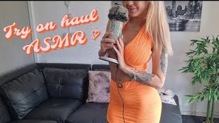 ASMR Try on haul 🌸👗 Holiday clothes, whispered