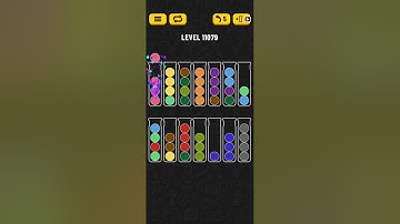 Ball Sort Puzzle Level 11079 /Ball Sort Color Water Puzzle Level 11079 Water Sort Puzzle Level 11079
