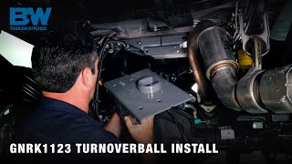 GNRK1123 Turnoverball Gooseneck Hitch Installation